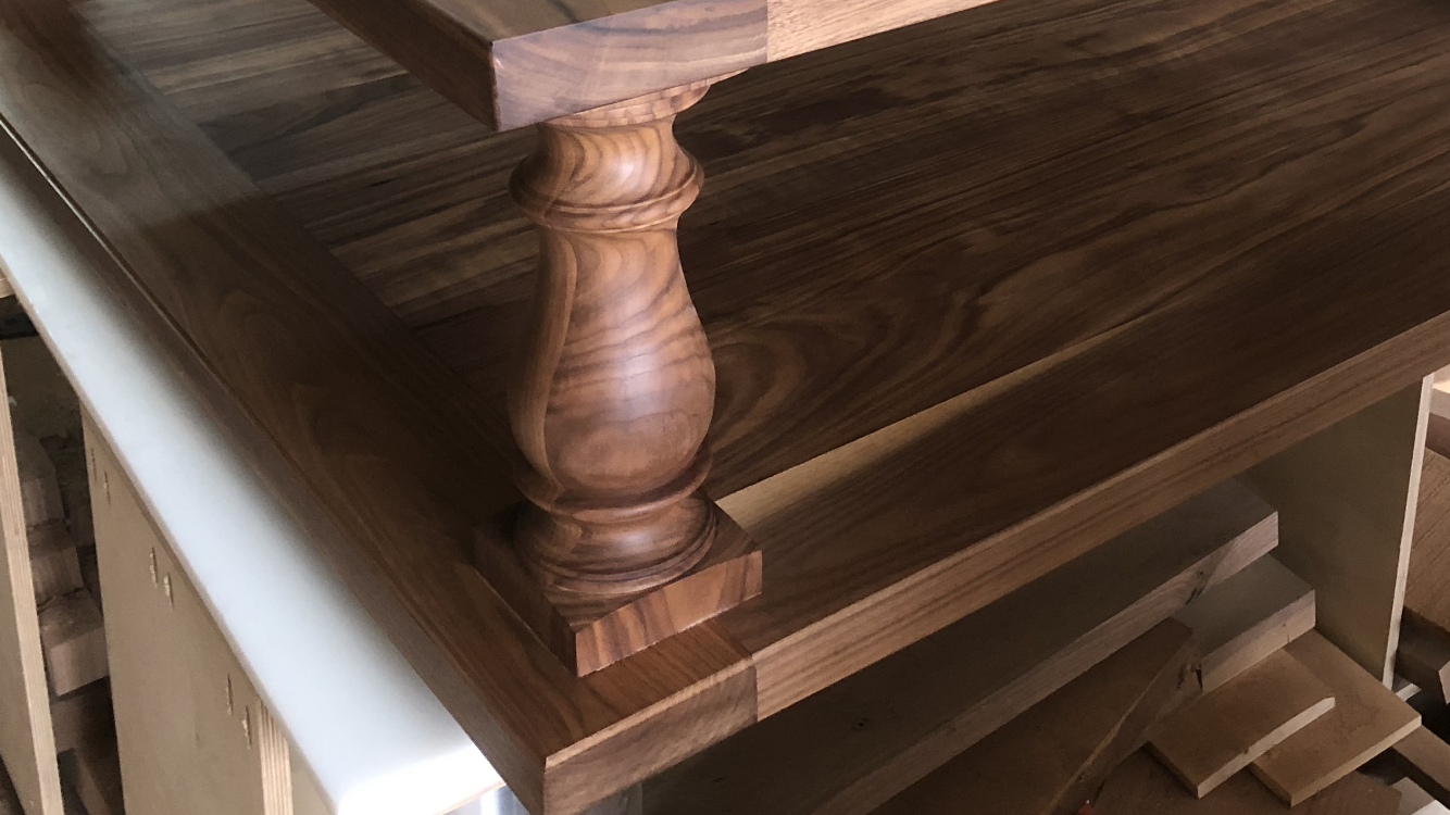 Custom Wooden Square Coffee Table