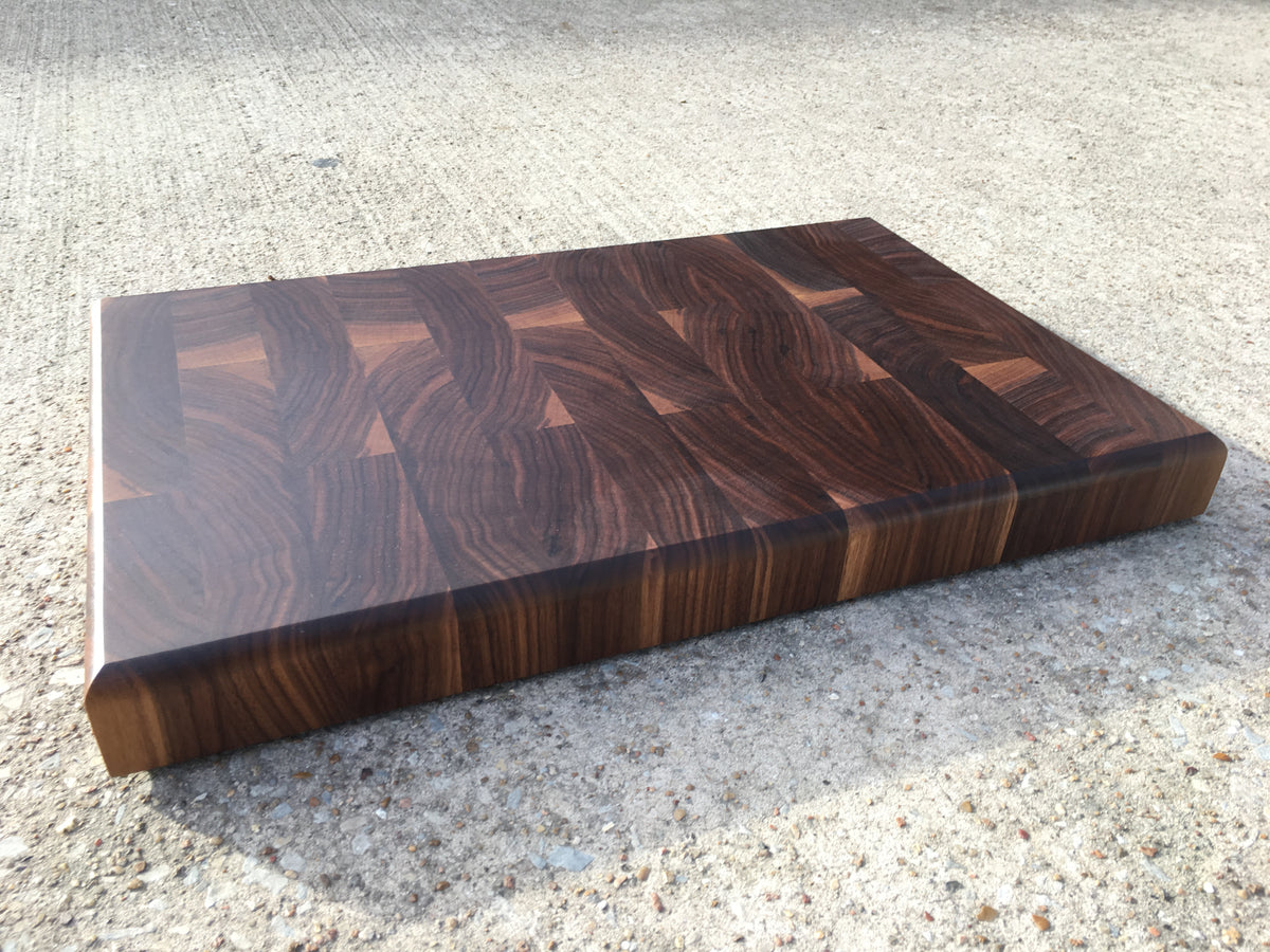 Five star Walnut end grain cutting board Handmade large butcher