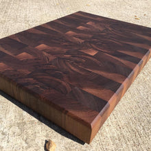 Load image into Gallery viewer, 28x20x2.5” Beautiful Solid Walnut End Grain Handmade Butcher Block Cutting Board - 1 Year Warranty